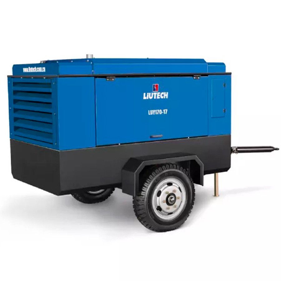 Дизельный компрессор LIUTECH LUY170-17 на шасси