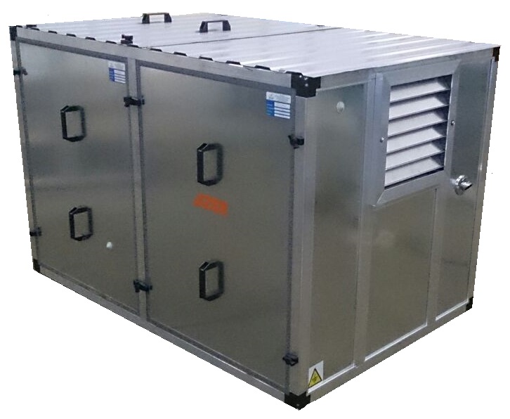 Бензиновый генератор Pramac S8000 в мини-контейнере с АВР