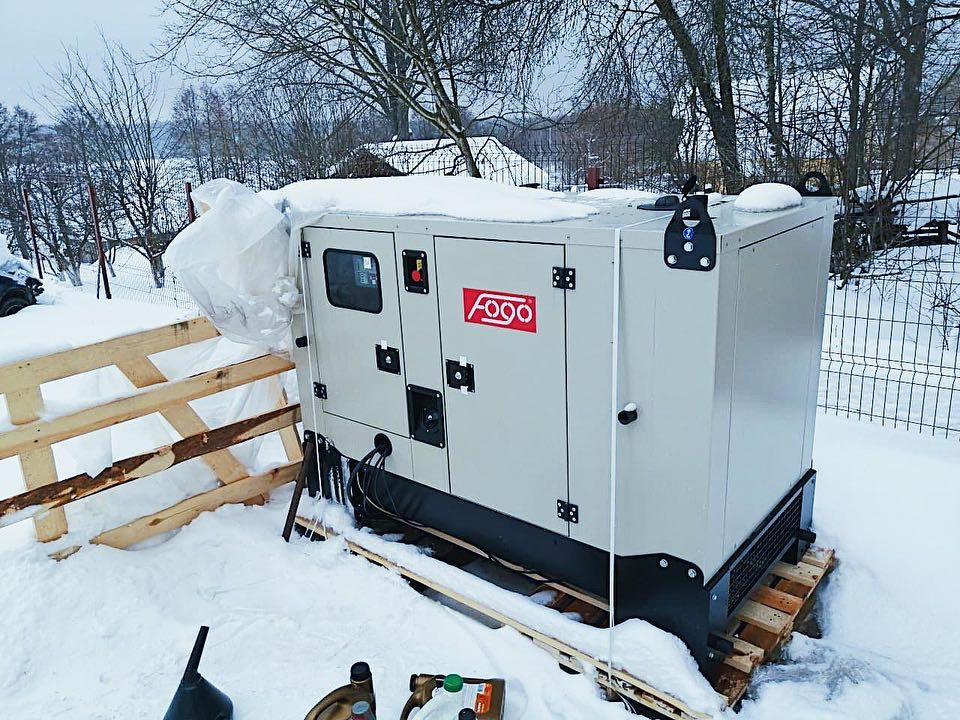 Монтаж польского дизель генератора Fogo FDG 20 M3S