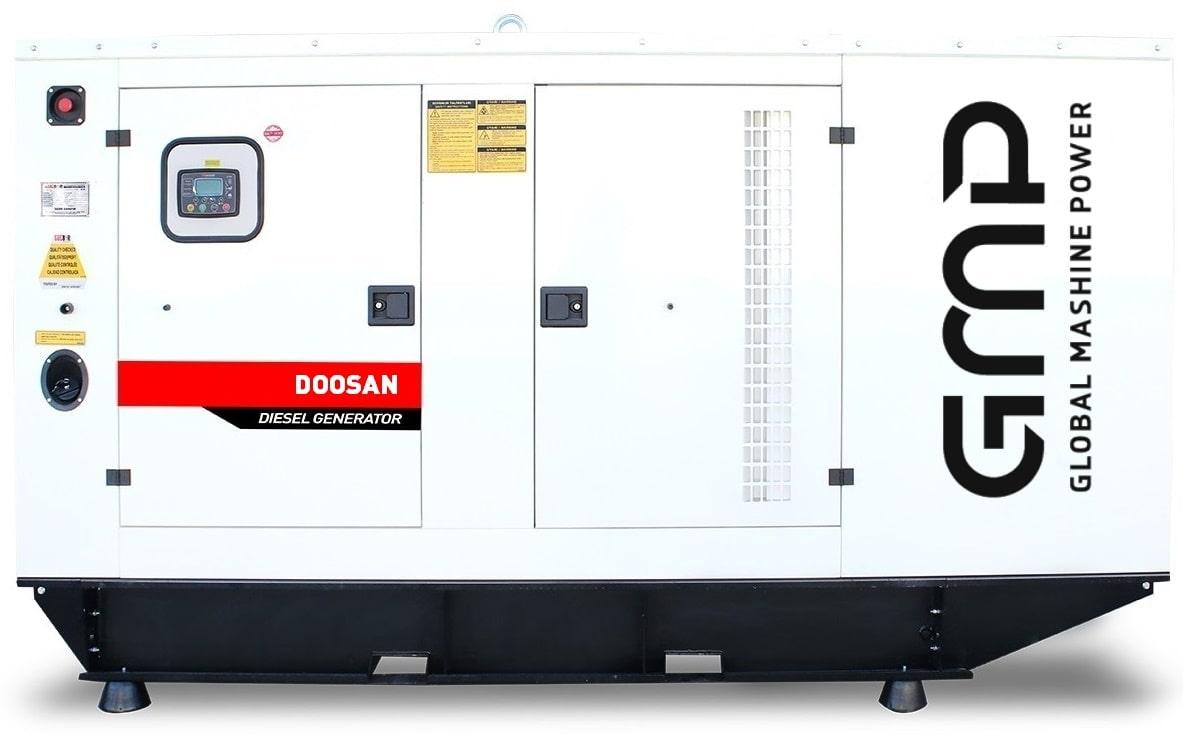 Дизельный генератор Doosan GMP 300DM в кожухе