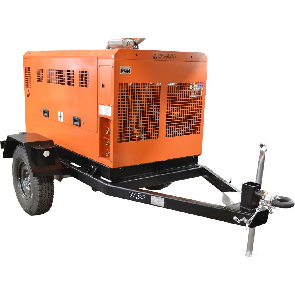 Дизельный компрессор ЗИФ ПВ-5/1,3 F на шасси