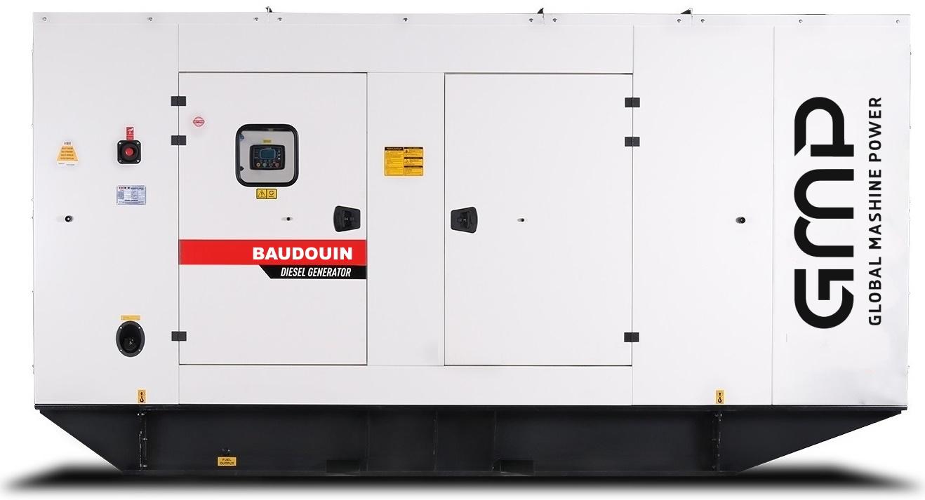 Дизельный генератор Baudouin GMP 660BM в кожухе