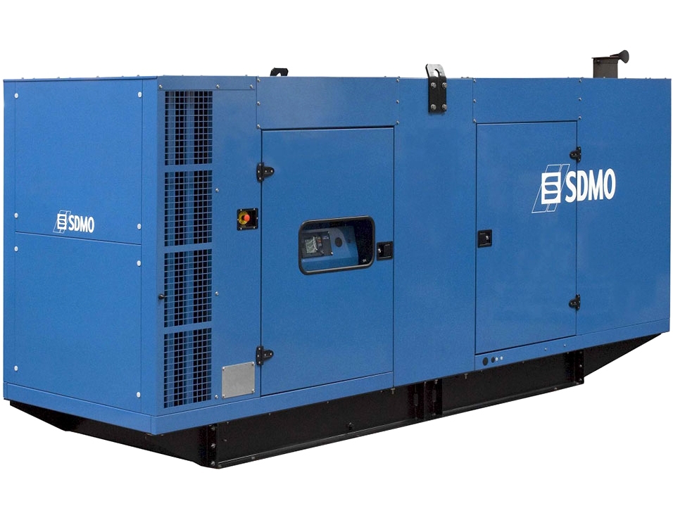 Дизельный генератор SDMO D440 в кожухе с АВР