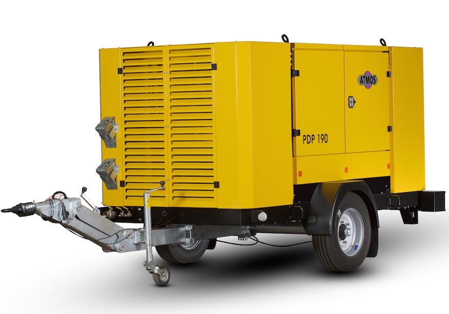 Дизельный компрессор Atmos PDP 190 12 регул без тормоза