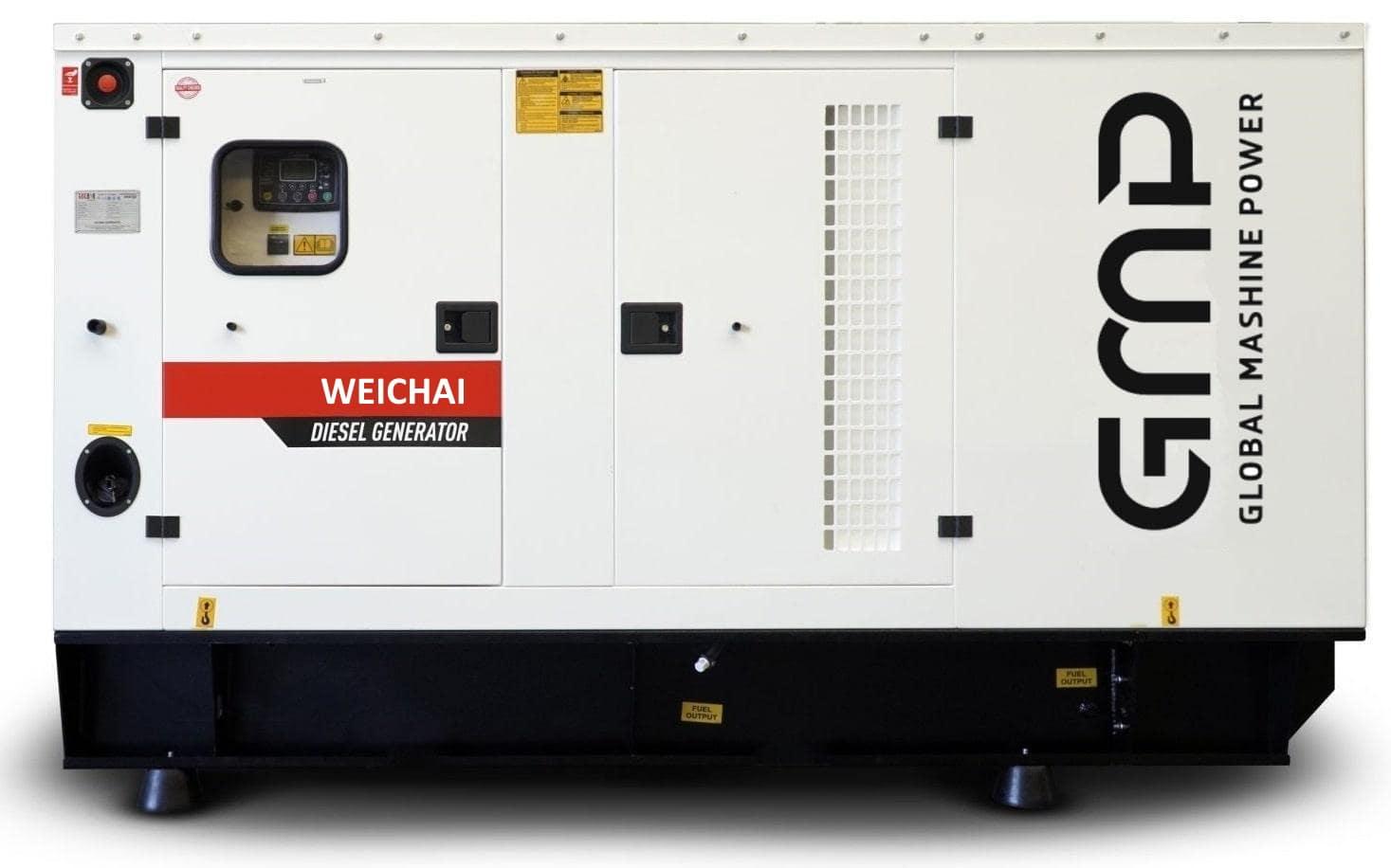 Дизельный генератор Weichai GMP 138WA в кожухе