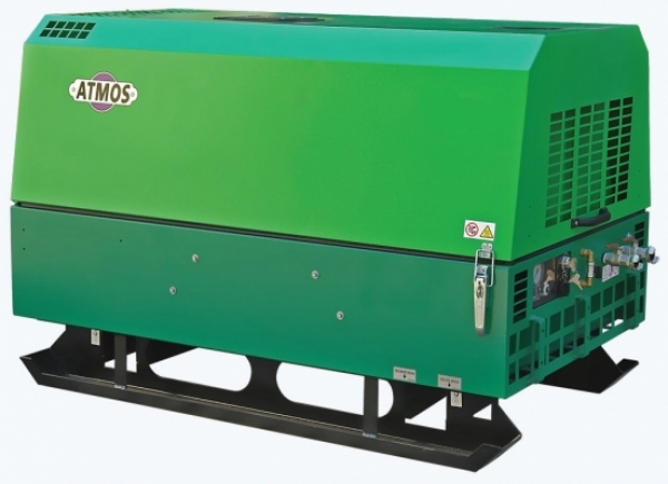 Дизельный компрессор Atmos PDP 190 12 на салазках