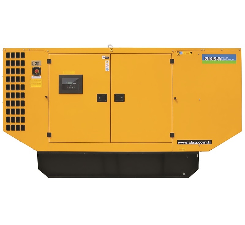 Дизельный генератор Aksa APD-200P в кожухе