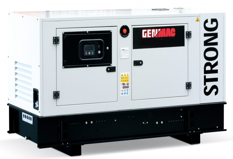 Дизельный генератор Genmac RG30PS в кожухе