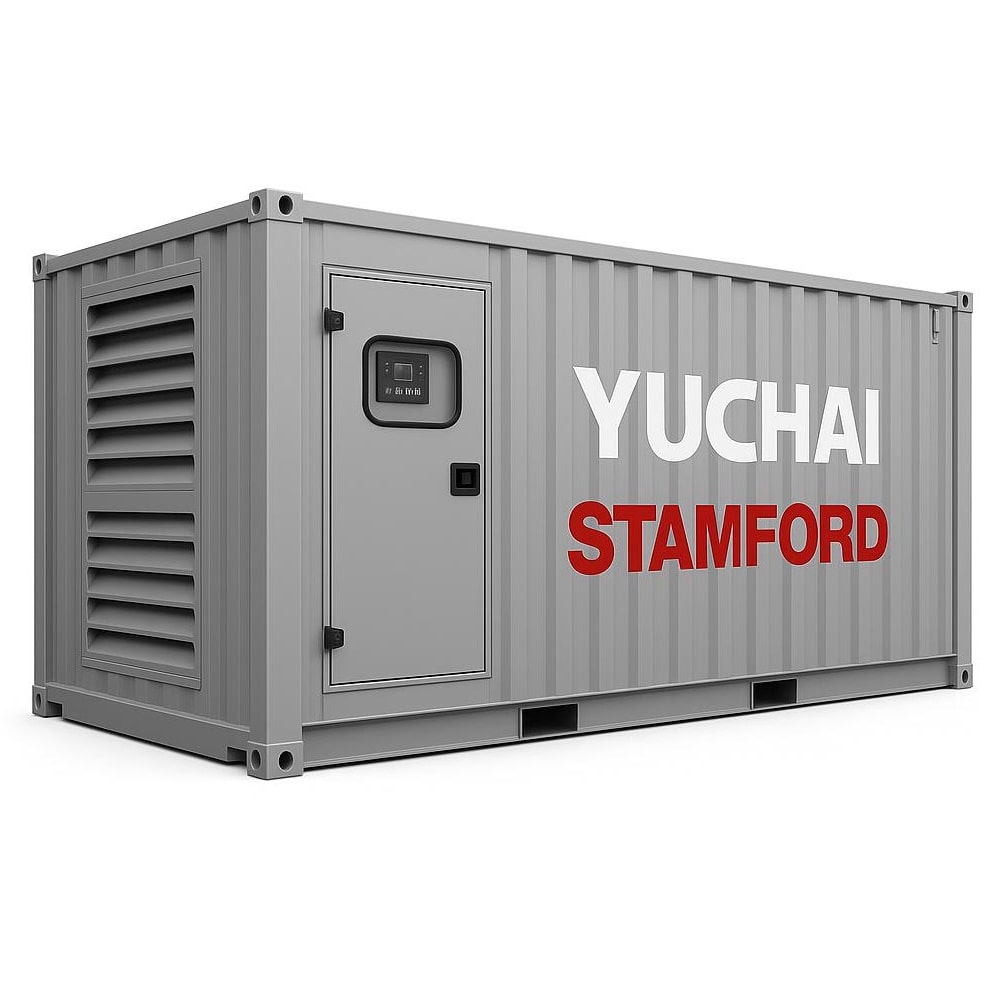 Дизельный генератор Yuchai GMP AY1650 в кожухе