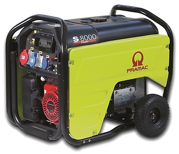 Бензиновый генератор Pramac S8000 3 фазы с АВР