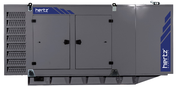 Дизельный генератор Hertz HG 403 DC в кожухе