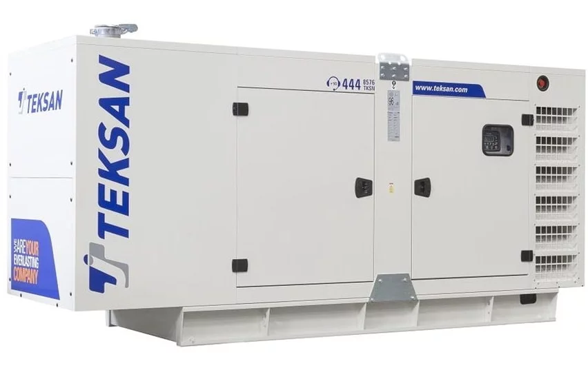 Дизельный генератор Teksan TJ390PE в кожухе