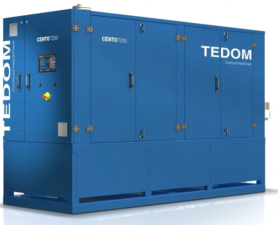 Газовый генератор Tedom Quanto D400 в кожухе