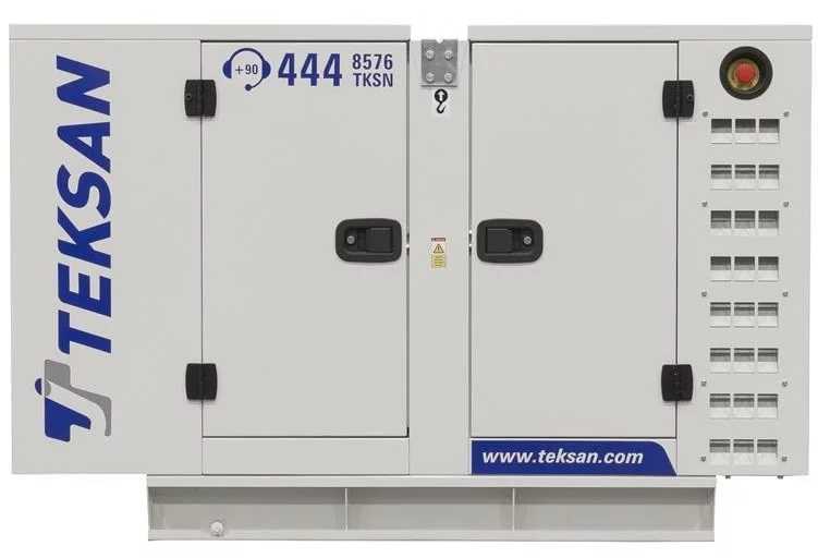Дизельный генератор Teksan TJ10PE-1 в кожухе