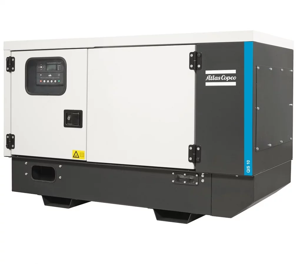 Дизельный генератор Atlas Copco QIS 25 в кожухе с АВР