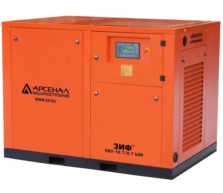 Винтовой компрессор ЗИФ СВЭ-24/0,7 ШМ