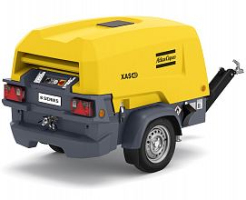 Дизельный компрессор Atlas Copco XAS 48 KD на шасси — фото 1