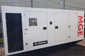 Дизельный генератор Doosan MGE 320-Т400 в кожухе с АВР — фото 5