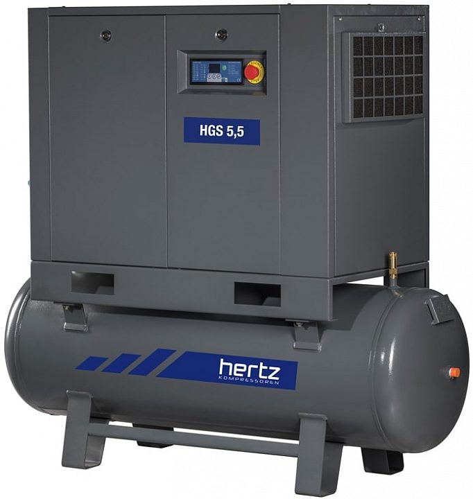 Винтовой компрессор Hertz HGS 5,5-13 200