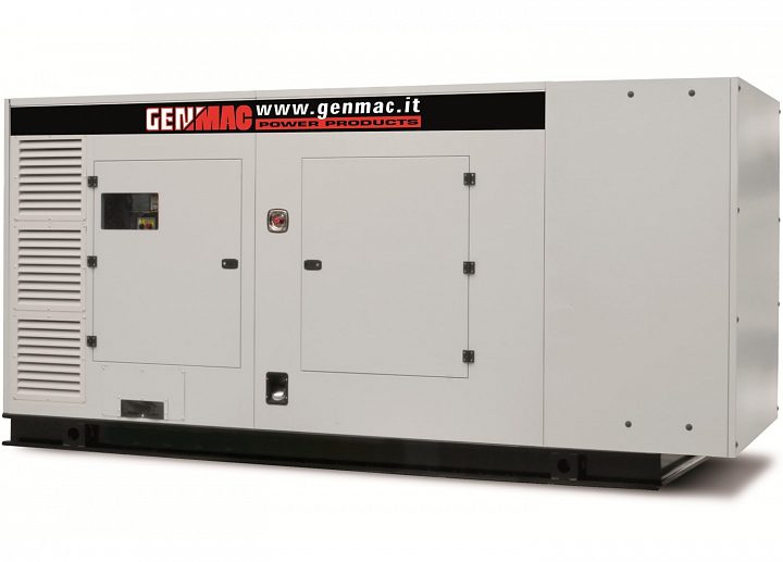 Дизельный генератор Genmac G600IS в кожухе