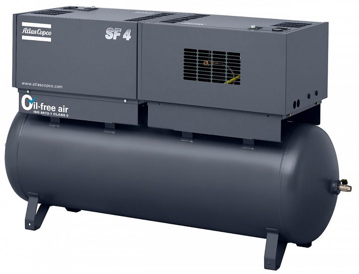 Спиральный компрессор Atlas Copco SF6 8P SKID TWIN (500l)