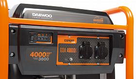 Бензиновый инверторный генератор Daewoo GDA 4800i — фото 6