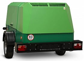 Дизельный компрессор Dalgakiran PDP 65-10 (регул без тормоза) — фото 4