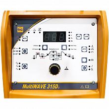 Аппарат аргонодуговой сварки HUGONG MultiWAVE 315D III AC/DC (cold tac, различные типы волны) (без БО, тележки и горелки) — фото 3