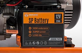 Бензиновый генератор Daewoo GDA 7500E с АВР — фото 5