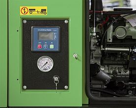 Дизельный компрессор Atmos PDP 35 10 регул без тормоза — фото 4