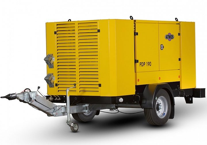 Дизельный компрессор Atmos PDP 190 8 регул без тормоза