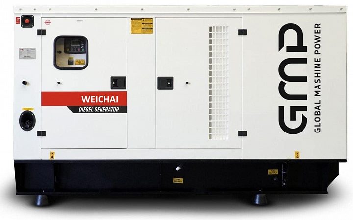 Дизельный генератор Weichai GMP 110WA в кожухе