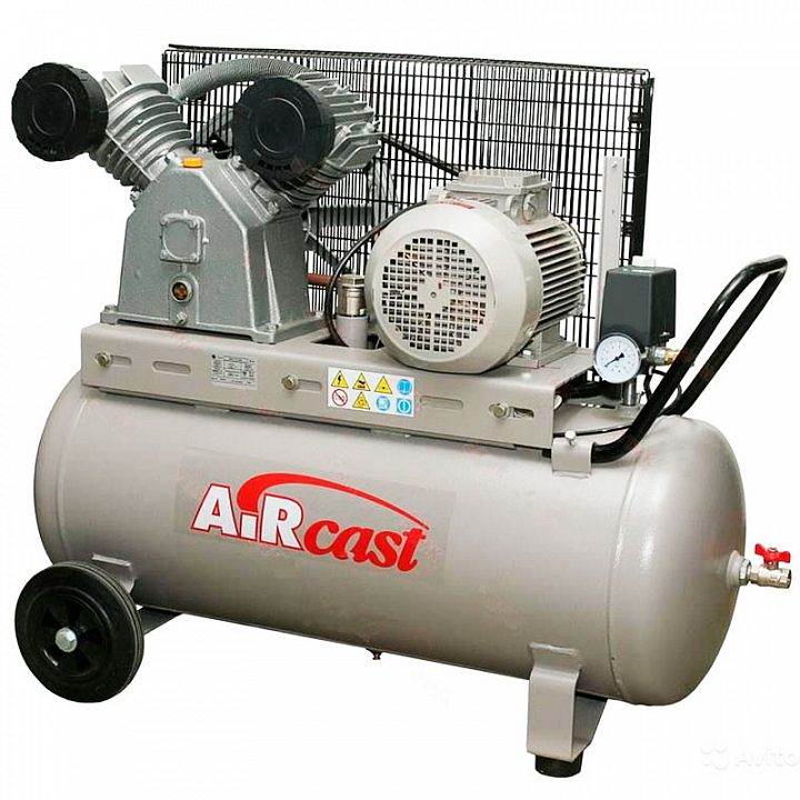 Поршневой компрессор Aircast СБ4/С-100 LB 50