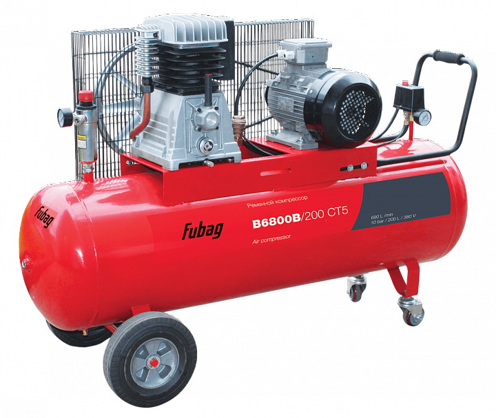 Поршневой компрессор Fubag B6800B/200 СТ5