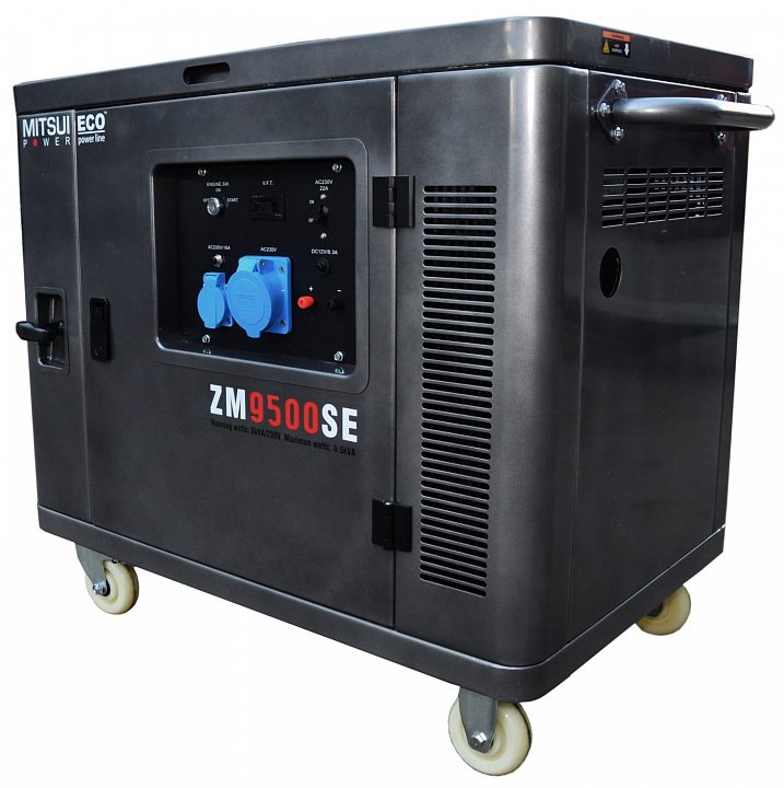 Бензиновый генератор Mitsui Power ZM 9500 SE с АВР