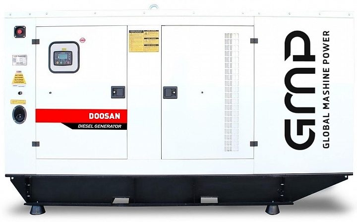 Дизельный генератор Doosan GMP 250DM в кожухе