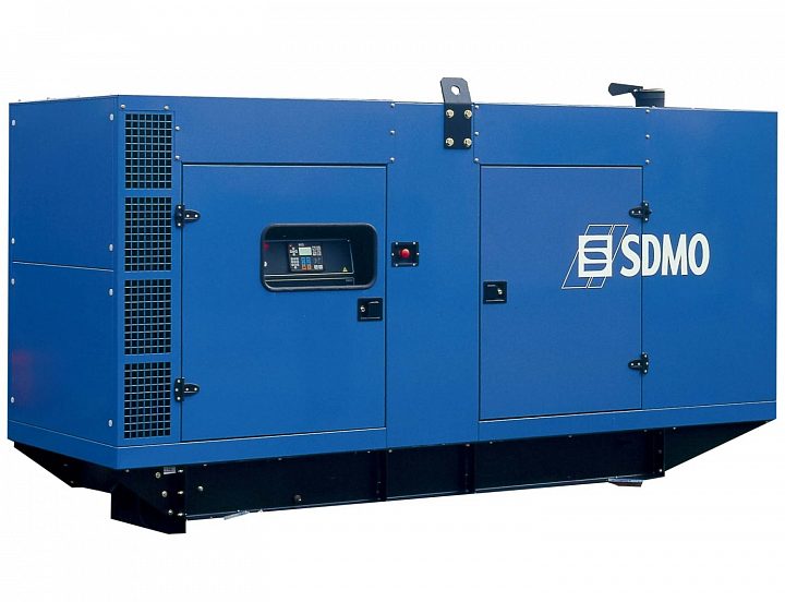 Дизельный генератор SDMO D275 в кожухе