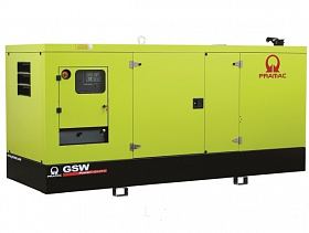 Дизельный генератор Pramac GSW 210 P в кожухе — фото 1
