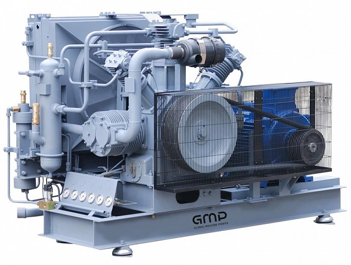 Гелиевый компрессор высокого давления GMP HE 55-200-1
