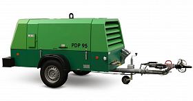 Дизельный компрессор Dalgakiran PDP 95-7 (фикс без тормоза) — фото 2