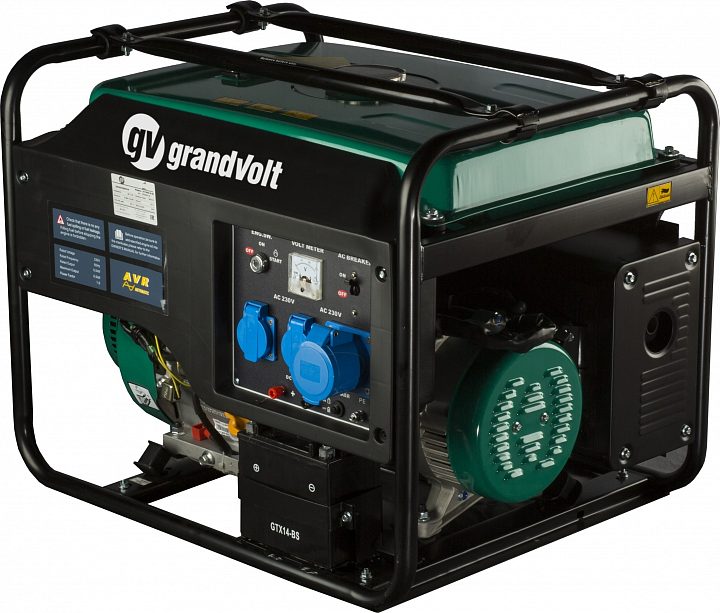 Бензиновый генератор Grandvolt GV 2500 M