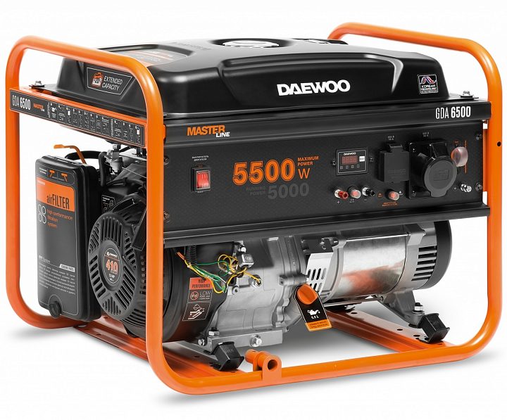 Бензиновый генератор Daewoo GDA 6500