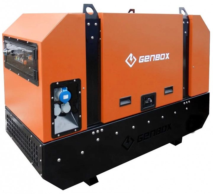 Дизельный генератор GENBOX JD48 в кожухе