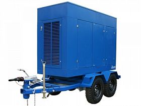Дизельный генератор ТСС АД-544С-Т400-1РПМ17 на шасси — фото 3