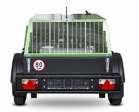 Дизельный компрессор Atmos PDP 28 10 регул без тормоза — фото 7